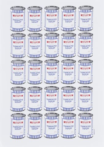 Banksy (né en 1974) Tesco Value Cream of Tomato...