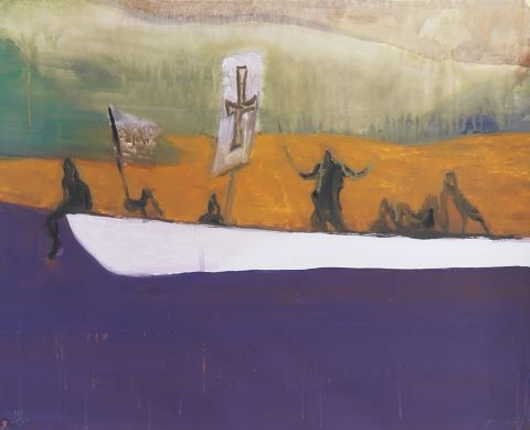 Peter Doig (né en 1959) Canoë