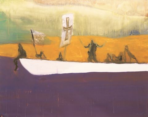 Peter Doig (né en 1959) Canoë