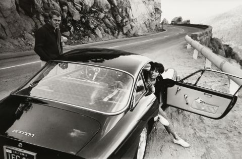 William Claxton (1927-2008) Steve McQueen & Neile...