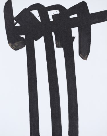 Pierre Soulages (né en 1919) Lithographie n°28