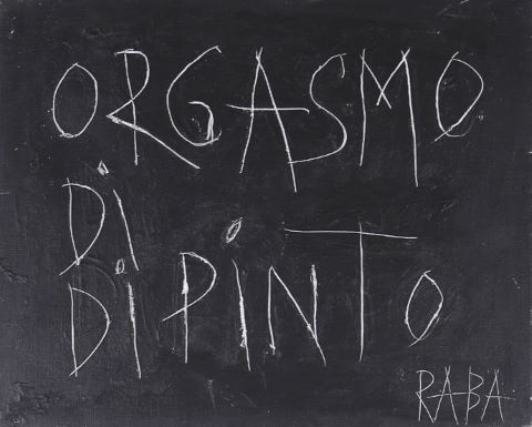 Raba (né en 1957) Orgasmo di dipinto