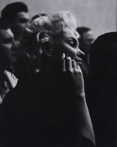 Marilyn Monroe in class at the Actors Studio