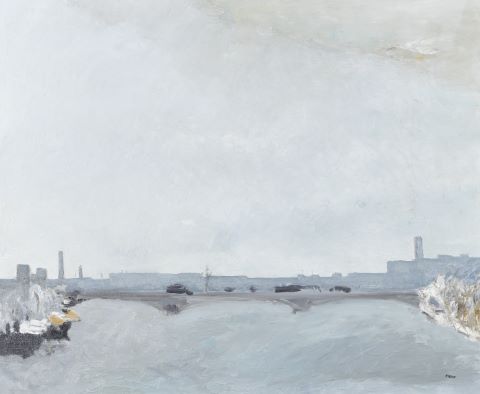 Michel Maly (né en 1936) Le Fleuve