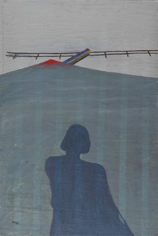 Belmaâchi Ghany (né en 1949) Ombre portée
