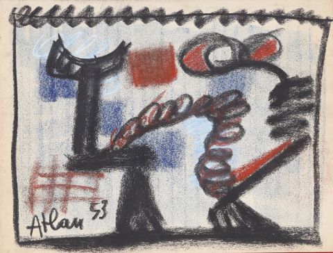 Jean-Michel Atlan (1913-1960) Composition