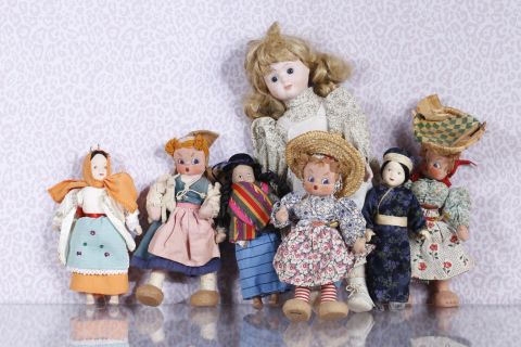 Ensemble de poupées