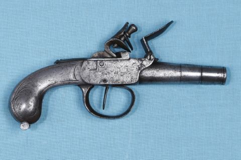 Pistolet à silex dit à l'écossaise