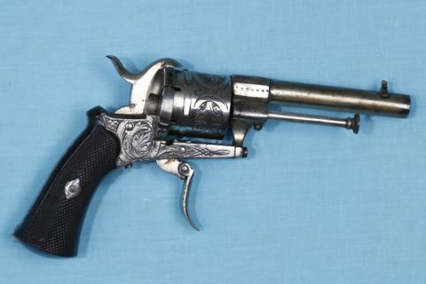 Revolver, système Lefaucheux