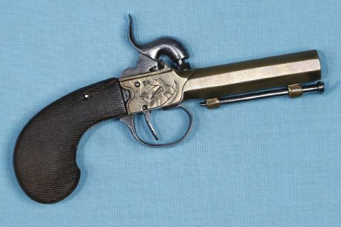 Paire de pistolets de marine convertis...