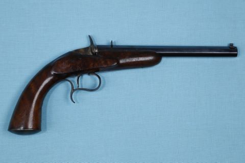 Pistolet dit de salon, système Flobert