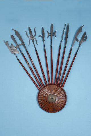 10 hallebardes miniatures