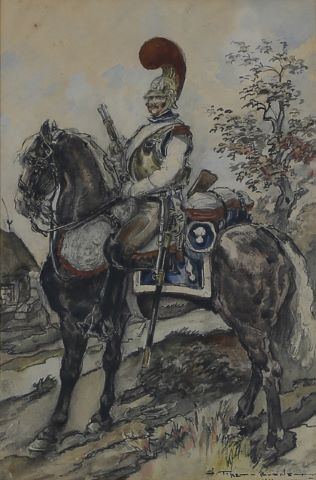 Georges Tiret Bognet (1855-1935) Dragon...
