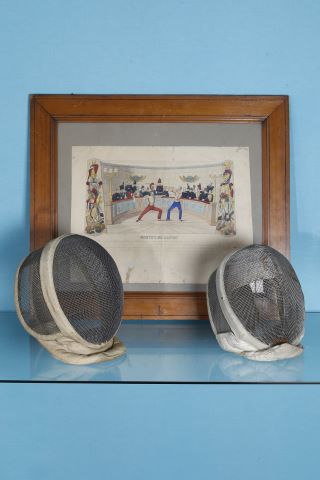 Escrime. Brevet de bâton