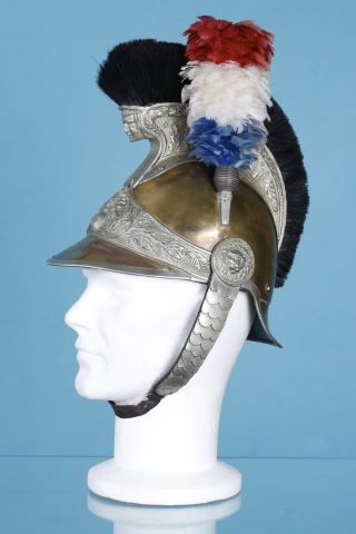 Casque à cimier de gendarme à pied, modèle 1912