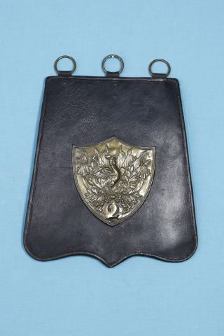 Sabretache d'officier du second régiment...
