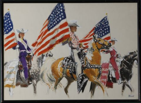 Albert Brenet (1903-2005) La parade