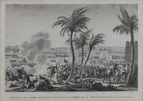 Bataille du Caire, dite des Pyramides livrée le 3 thermidor…
