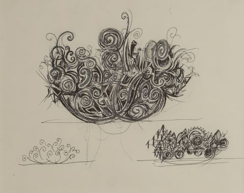 Jean Tinguely (1925-1991) Projet pour la tête...