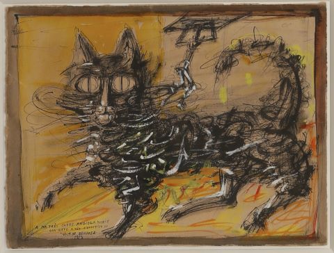 Victor Brauner (1903-1966) Le Chat
