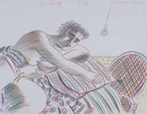 Homme allongé