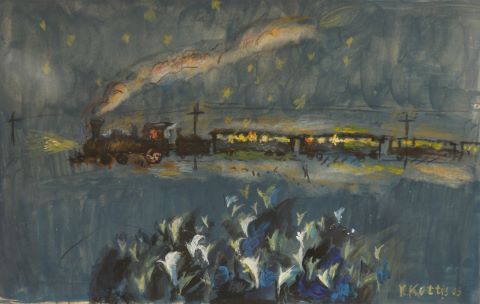 Yannis Kottis (né en 1949) Le Train
