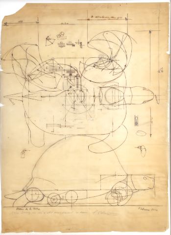 François-Xavier Lalanne (1927-2008) Dessin...