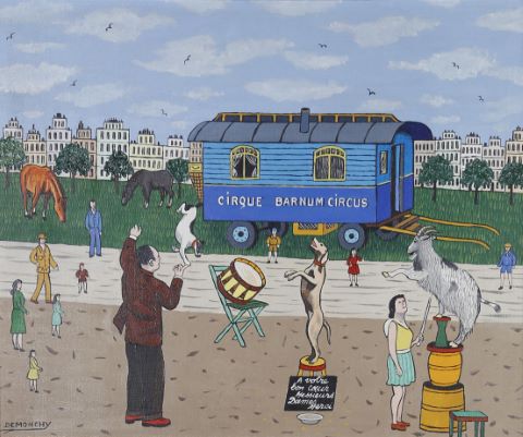 André Demonchy (1914-2003) Le Cirque