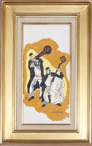 Ensemble de quatre œuvres d'interprétation