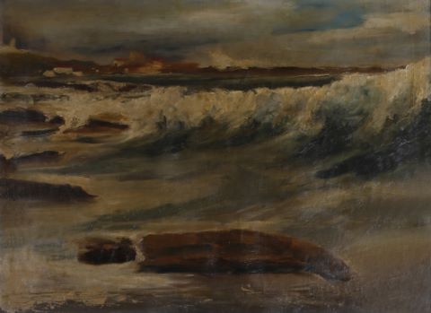 Yannis Mitarakis (1898-1962) Bord de mer