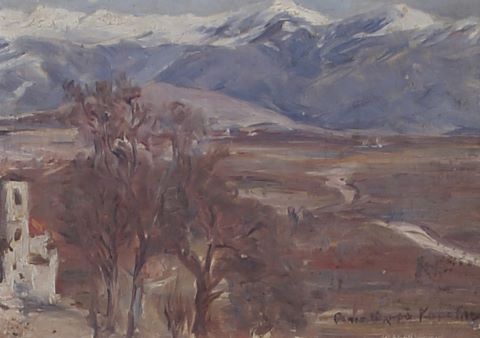 Thalia Flora-Caravia (1871-1960) Paysage