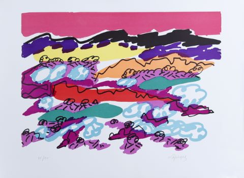 Paysage montagneux