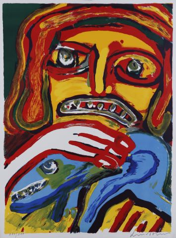 Bengt Lindström (1925-2008) Visage