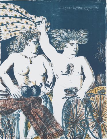 Alecos Fassianos (né en 1935) Eros
