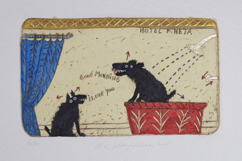 Raymond E. Waydelich (né en 1938) Hotel Kreyta