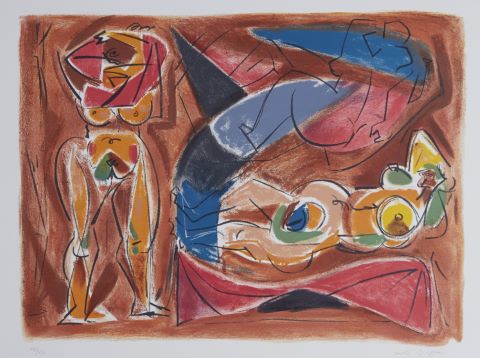 André Masson (1896-1987) Odalisque