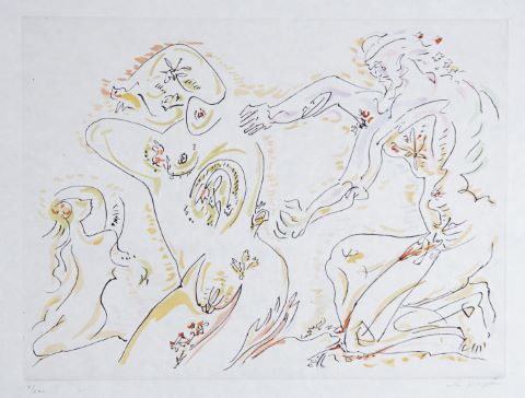 André Masson (1896-1987) L'enlèvement d'Europe