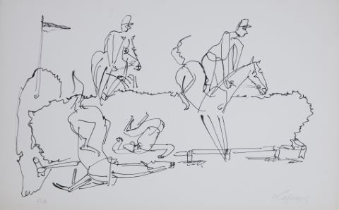 Charles Lapicque (1898-1988) Lot de 3...