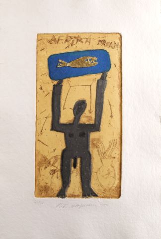 Raymond E. Waydelich (né en 1938) Afrika Dream