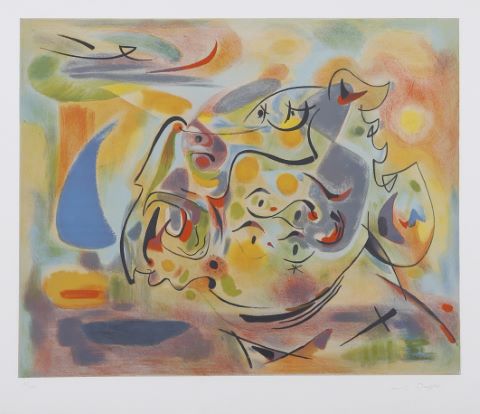 André Masson (1896-1987) L’Enlèvement d’Europe
