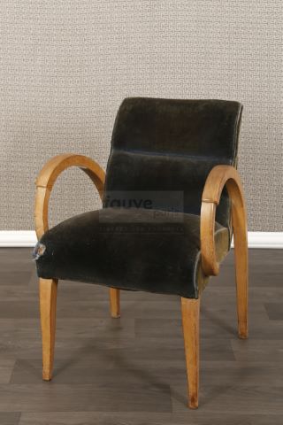 Fauteuil bridge Art déco
