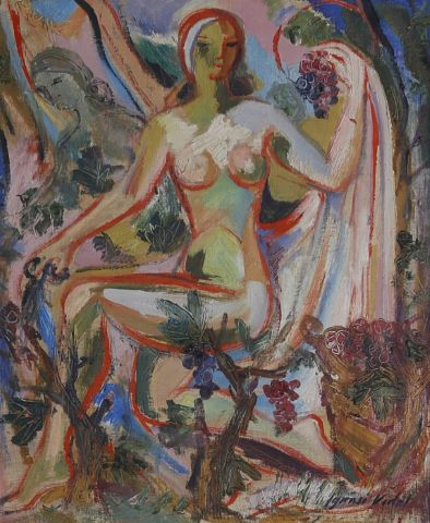 Ignasi Vidal (1904-1988) Les Vendanges