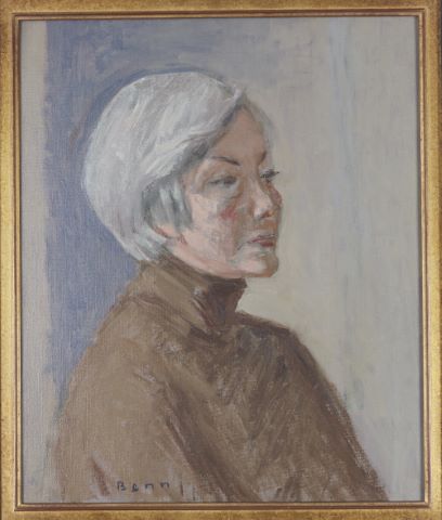 Benn (Bençion Rabinowicz) (1905-1989) Portrait...