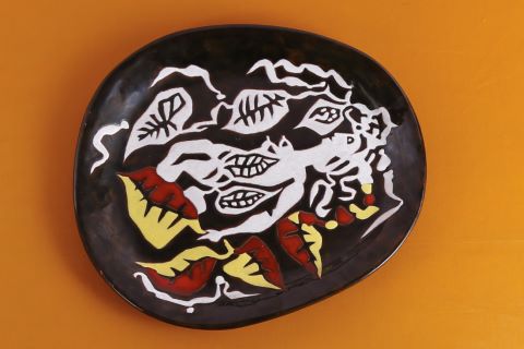Jean Lurçat (1892-1966) Grand plat