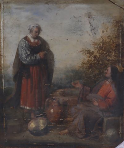 École hollandaise du XVIIe siècle Jésus...