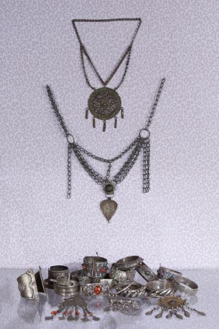 Ensemble de bijoux berbères