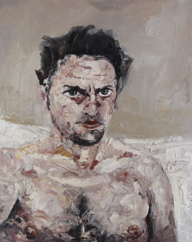École du XXe siècle Portrait d'homme nu
