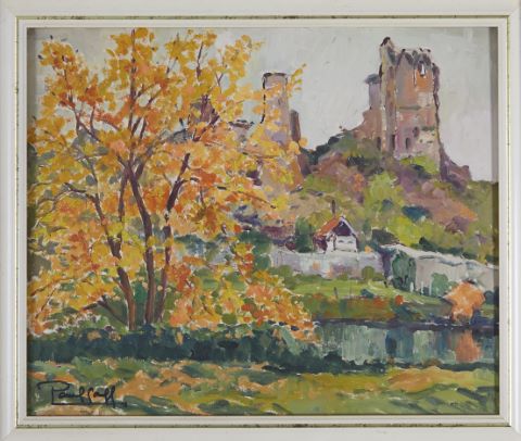 Paul Gall (?) L'Arbre orange