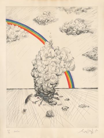 Ronald Searle (1920-2011) Accident Prone