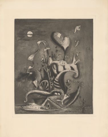 Kurt Seligmann (1900-1962) Les Voyageurs, planche...